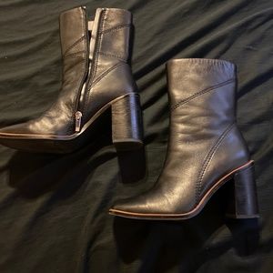 Leather Franco Sorto Heeled boots